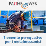 Paghe GB Web - Elemento perequativo per i metalmeccanici