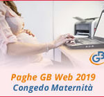 Paghe GB Web 2019: Congedo Maternità