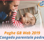 Paghe GB Web 2018: Congedo parentale obbligatorio del padre