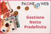 Paghe GB Web: Gestione Netto Predefinito