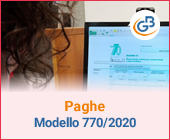 Paghe GB Web e Modello 770/2020